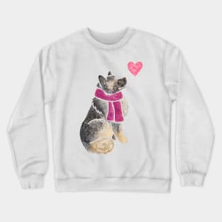 Watercolour Keeshond Crewneck Sweatshirt